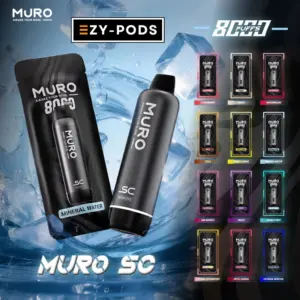 MURO 8000 พอตใช้แล้วทิ้ง MURO SC 12 กลิ่น