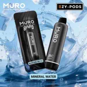MURO 8000 พอตใช้แล้วทิ้ง MURO SC กลิ่น Mineral Water