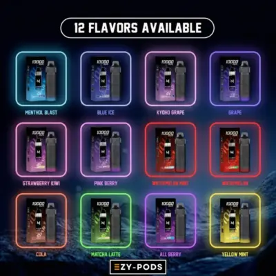 Marbo 10000 Puffs พอตใช้แล้วทิ้ง 12 กลิ่น