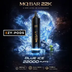 MQ Bar 22000 คำ พอตใช้แล้วทิ้ง กลิ่น Blue Ice
