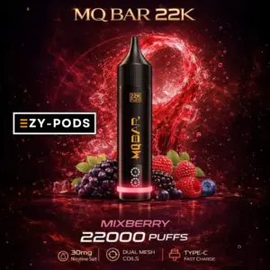 MQ Bar 22000 คำ พอตใช้แล้วทิ้ง กลิ่น Mixberry